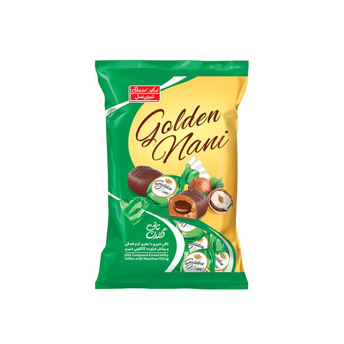 Golden Nani Milky Toffee Coated with Chocolate (Hazelnut)